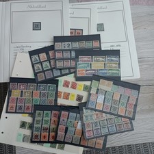 Briefmarken Altdeutschland Württemberg - Restsammlung aus altem Album