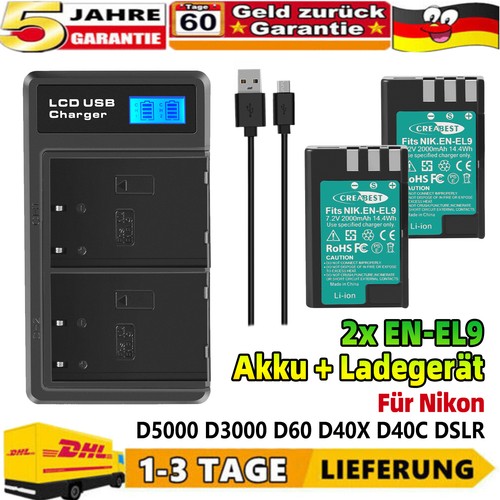 Enel9 en el9a akku - 7.2v,
