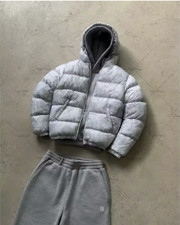 Y2K Puffer Jacket Streetwear -
