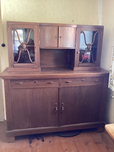Geschirrschrank antik buffet - geschirrschrank,