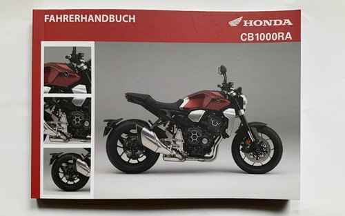 Fahrerhandbuch honda 1000ra - cb,