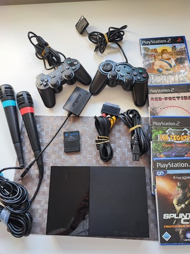 Playstation ps2 slim konsole - playstation,