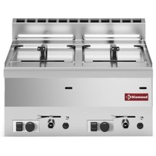 Gas doppelfritteuse fritöse - doppelfritteuse, 8