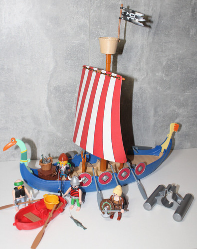 Playmobil wikinger schiff boot - wikinger,