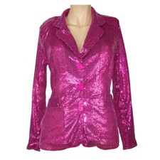 DAMEN PAILETTEN JACKE JACKET