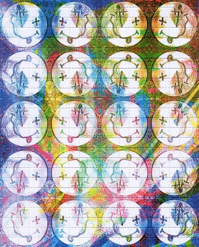 Blotter art smileys - blotter-art:, "