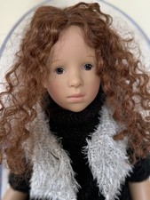 Große alte vintage Sylvia Natterer Puppe 65cm