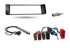 Auto 1-DIN Einbau Blende/Rahmen+Adapter für AUDI A3 8L (mit Bose) - 08/00-12/03