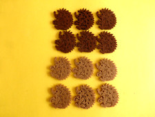 12 Igel Filz Braun ca:40mm