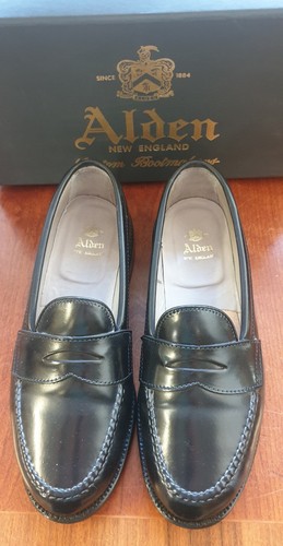 Alden cordovan herrenschuhe - cordovan,