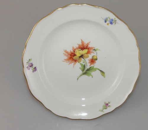 Meissen 21 cm teller - ⚔,
