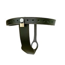 PU Leder Damen Keuschheitsgürtel Hosengerät mit Schloss für Frauen