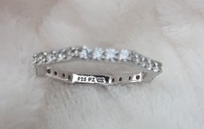 ⭐ Diamonique Ring Gr 18 NEU