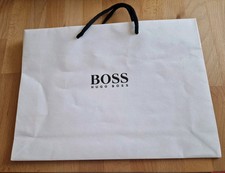 Hugo Boss Kraftpapier Tragetasche 37 x 27 x 10 Zentimeter