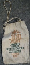 altes Ehrengeschenk Turnbeutel Ringen Junioren Meisterschaft Leipzig DDR 1982