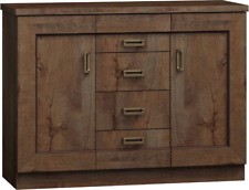 Kommode TADEUSZ T5 zweitürige mit vier Schubladen 120 cm zwei Farben optional