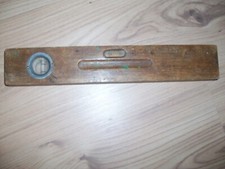 Alte Wasserwaage Holz L: 30 cm