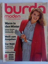 Burda Moden macht Mode zum Mitmachen 10-1980 - Winterkleidung + Weihnachten