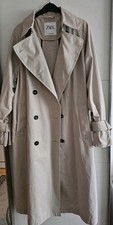Zara Trenchcoat Beige Größe
