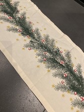 Tischläufer Weihnachten Tischdecke 38 *175 cm TCM Tanne Weihnachtsbaum 