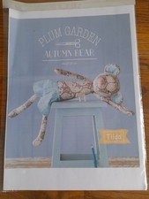 Tilda Herbst Bär Nähset ~ Plum Garden Collection Stoff ~