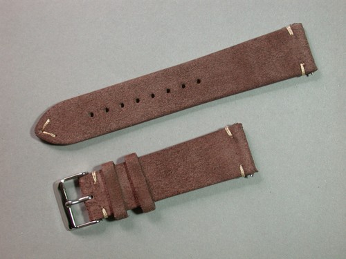 Wildleder uhrenarmband - wildleder,