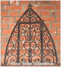 10 Binder Schmiedeeisen Zaun Gitter Brüstung Edelrost Bastelwastel