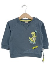 SIGIKID Kinder Sweatshirt Gr. 80 Blau Dinosaurier Applikation Casual