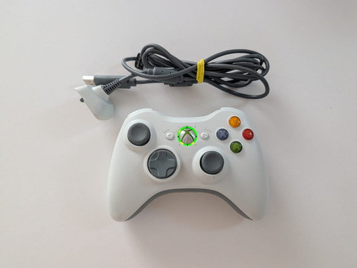 Xbox 360 controller weiß - xbox,