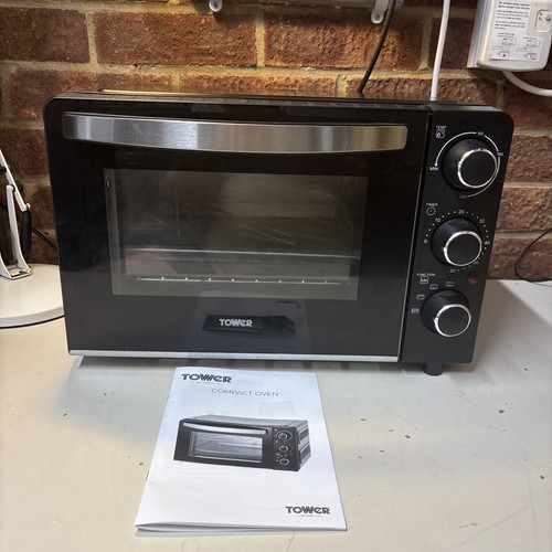 Turm schwarz mini - backofen, mit