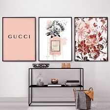 Poster SET A3 - 3 St. (+1 Poster GESCHENK) Fashion inspiriert Plakat Parfüm