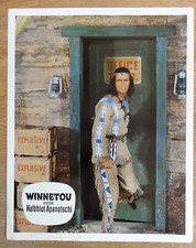 Aushangfoto WINNETOU UND DAS HALBBLUT APANATSCHI Karl May Pierre Brice