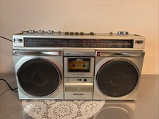 Boombox ghettoblaster sanyo m - boombox,