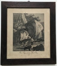 Radierung  "Den Raub suchende