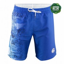 FC Schalke 04 Badeshort - Nordkurve - blau/weiß S04 Badehose - Größe S