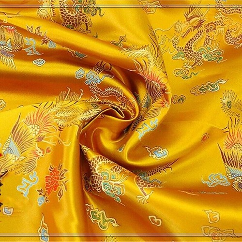 Chinesisch satin seide - satin, drache