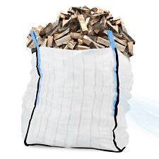 Big Bag für Holz | Brennholz-BigBag für 1m³ | Atmungsaktiver BigBag 90x90x110 cm