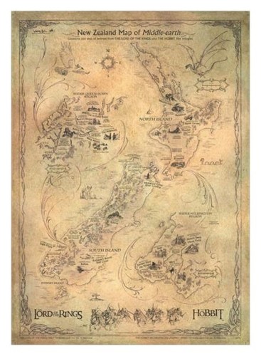 Der hobbit kunstdruck new - kunstdruck,