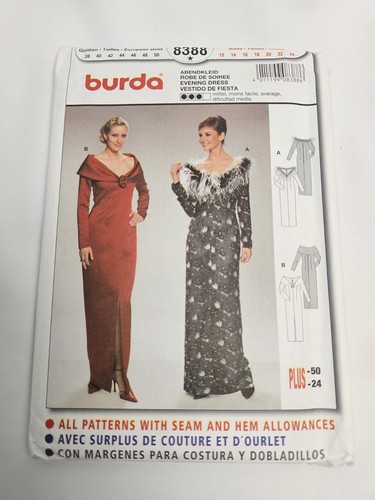 Ungeschnitten neu burda - burda, 8388