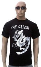 THE CLASH Asia Tattoo Dragon Bravado Official Merchandise Rock ViP T-Shirt S M L