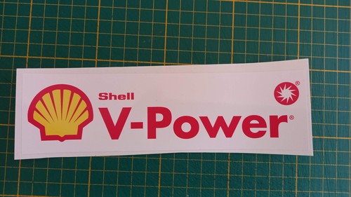 Shell power aufkleber - shell,