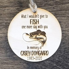 Fishing in Heaven Ornament