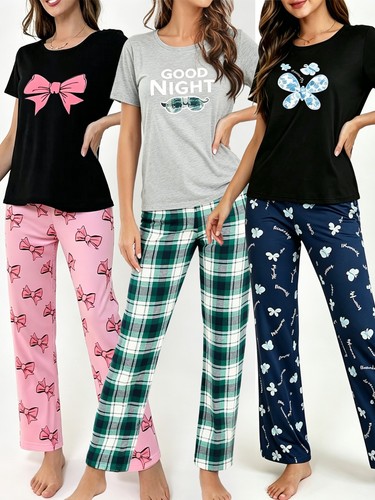 Damen pyjama set - set,