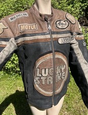 Vintage MotoGP Lederjacke
