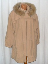 Cirstein - edler Damen Mantel - Gr. L - braun - Cashmere + Schurwolle