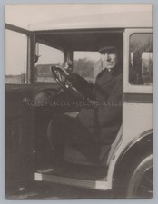 Mann im BMW Dixi Auto Fahrer - Altes Foto 1920er 1930er