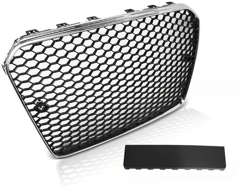Sport frontgrill chrom schwarz - sport,