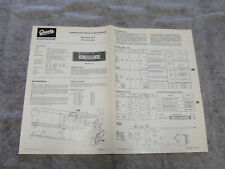 Schaltplan Service Manual für Röhrenradio Graetz MELODIA 14C Stereo Luxus Super