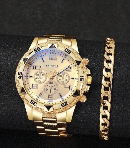 Goldene luxus uhr neu - uhr, damen