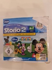 Vtech Storio 2 Spiel Micky Maus Wunderhaus Disney Lernspiel 4-7 Jahre
